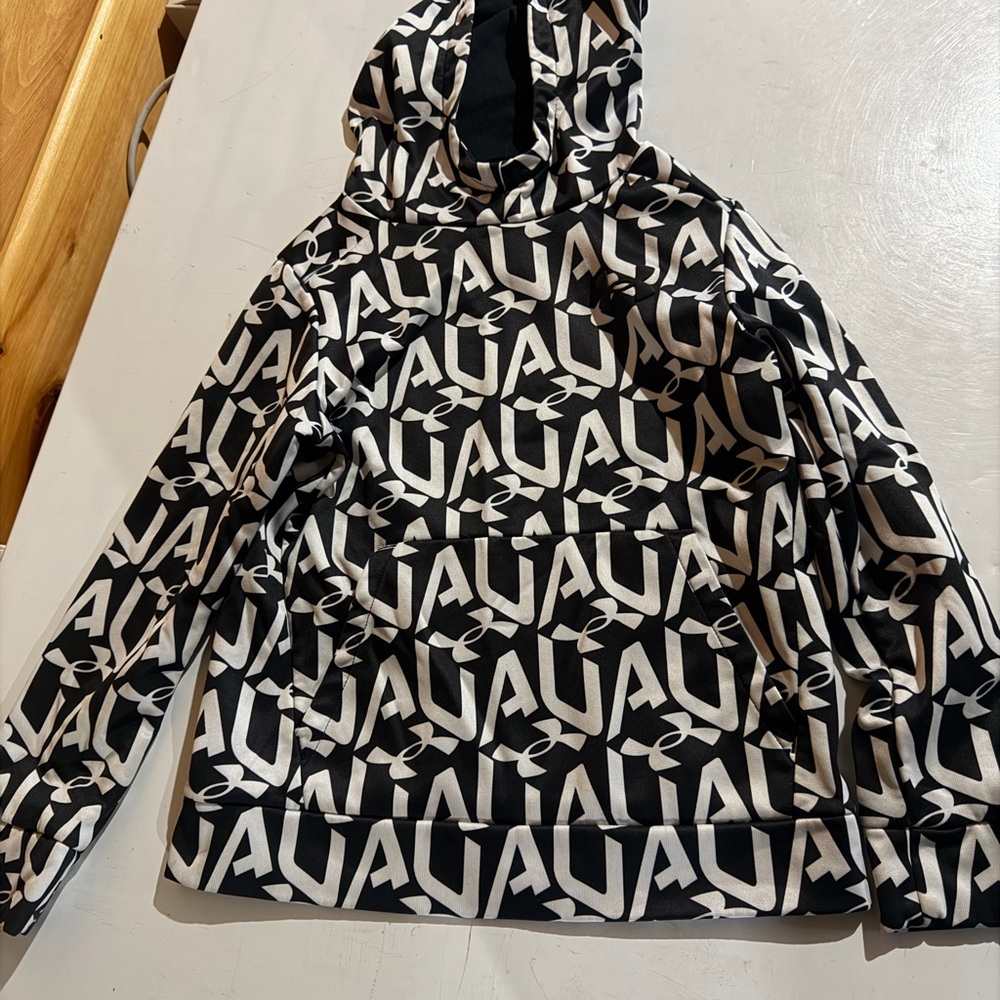 Under Armour Kids Black and White hoodie